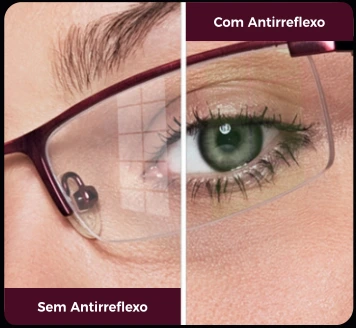 Comparação do Cardápio: Redução de reflexos